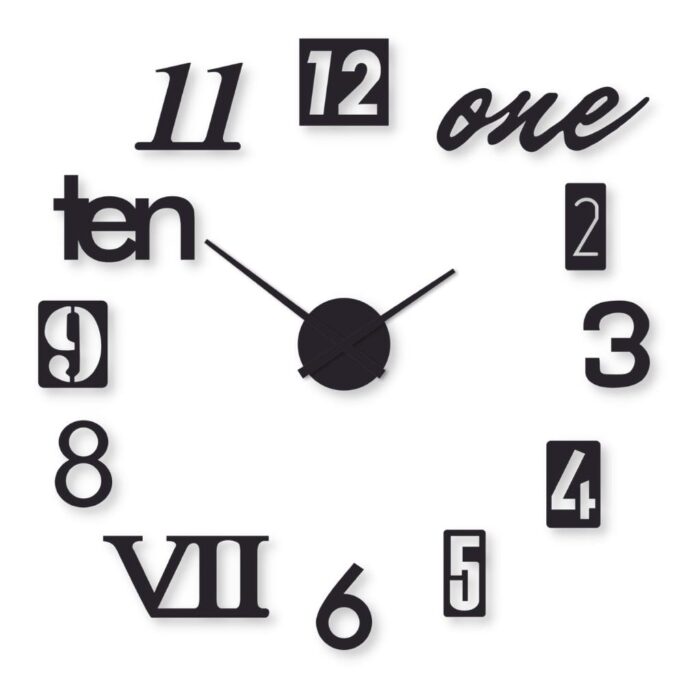 mix digit  DIY clock - Image 2