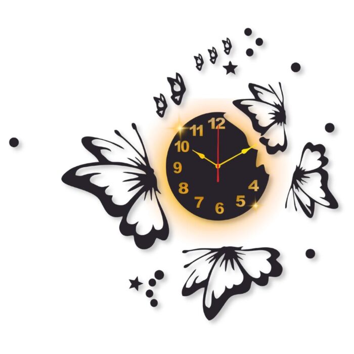 BTC  clock with light DIY clock - Image 2