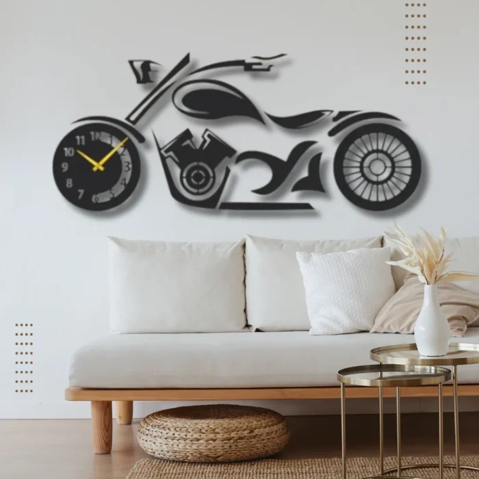 125 clock with light DIY clock